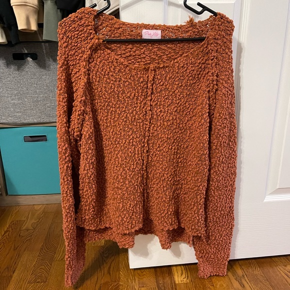Pink Lily sweater - Picture 1 of 3